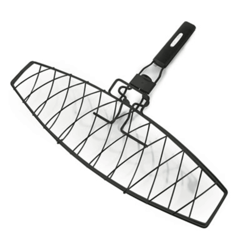 Grillpro Non Stick Fish Basket - Removable Handle