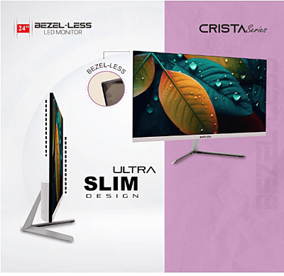 Zebion Monitor 24" Crista Series - Borderless