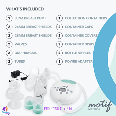 Motif Luna Double Electric Breast Pump