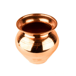 Mandhhiram Brand Copper Kalash/Kalasham Chambu Small Size