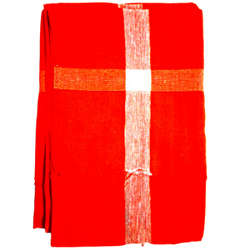 Red Colour Towel for Pooja/Hawan