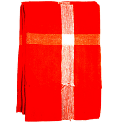 Red Colour Towel for Pooja/Hawan