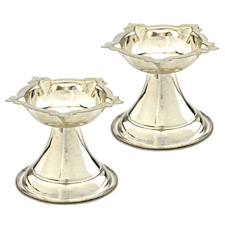 Mandhhiram Brand Pair of Lamps/Deepam (Pack Contains 2 Cups)