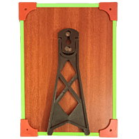 Lord Hanuman Laminated Photo Frame with Stand