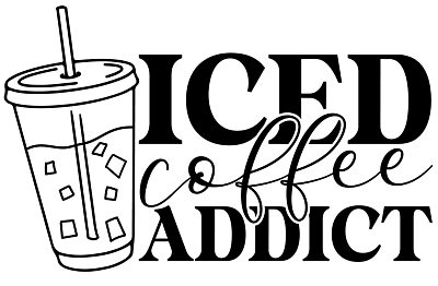 Ice Coffee Addict Short-Sleeve Unisex T-Shirt