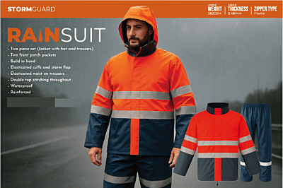 Stormguard Premium PU Rainsuit