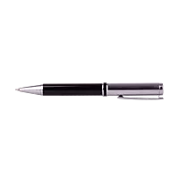 Boligrafo Metalico Premium Negro Cilindrico