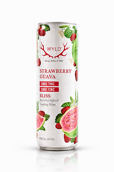WYLD STRAWBERRY GUAVA 5MG THC 5MG CBD