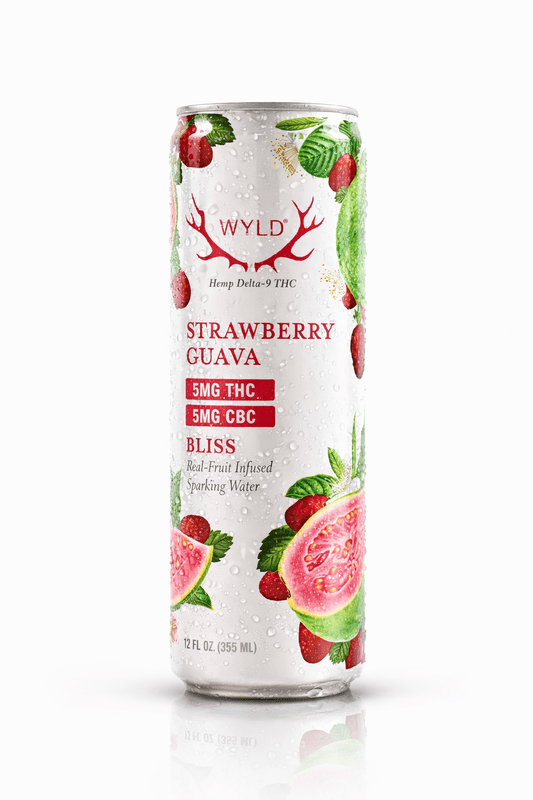 WYLD STRAWBERRY GUAVA 5MG THC 5MG CBD