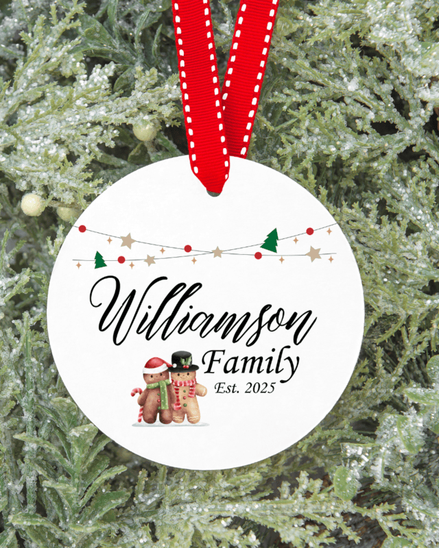 Personalized Christmas Ornaments 2025
