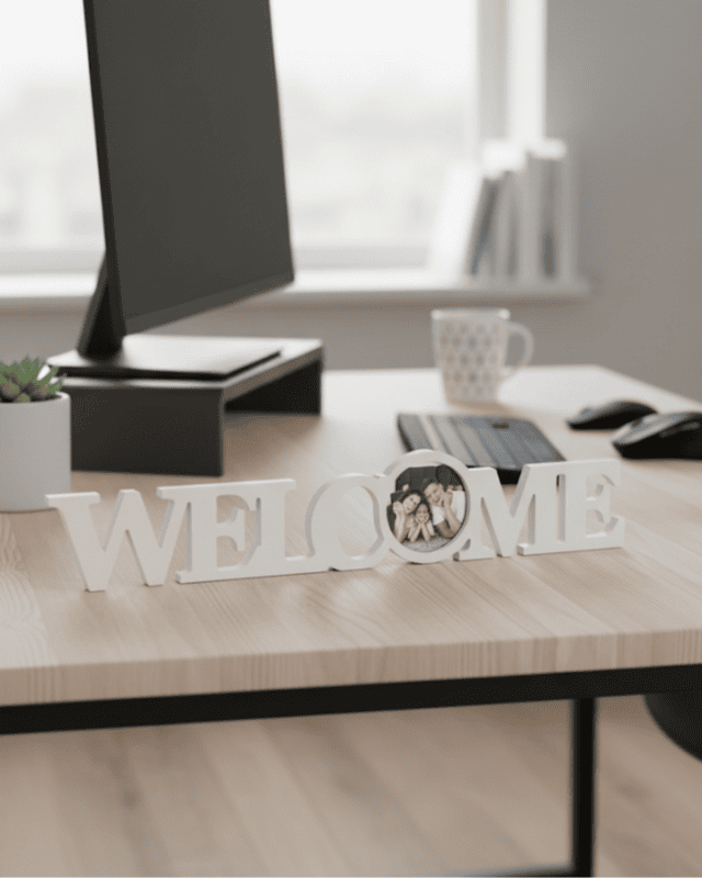 Custom Wood Photo Block