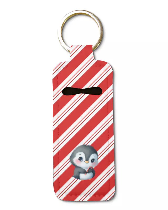 Christmas Lip Balm Keychains