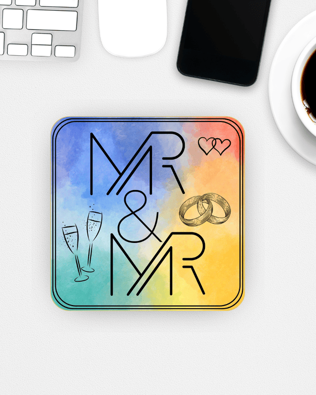 Pronoun Coasters, Set of 4