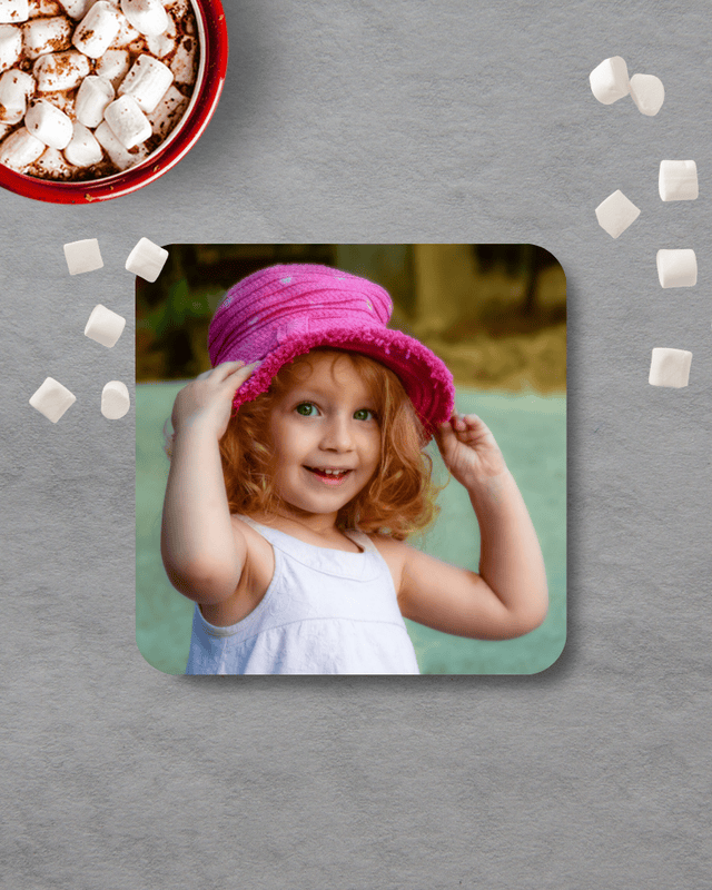 Custom Beverage Coasters, Set of 4