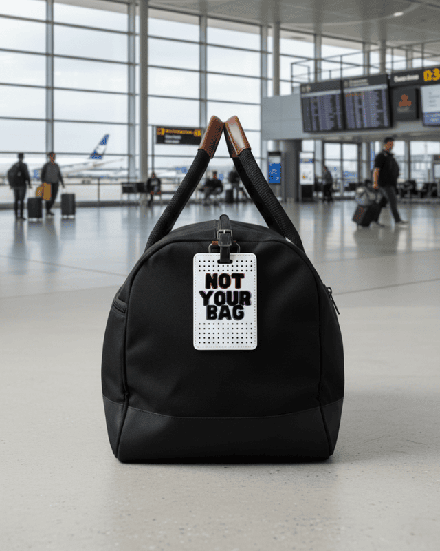 Not Your Bag Luggage Tag