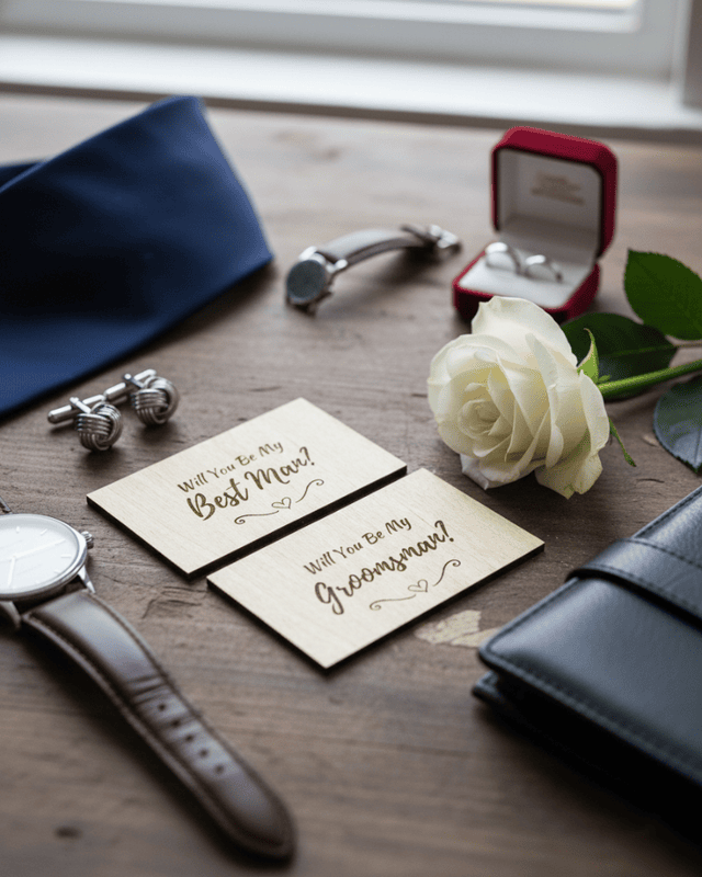 Groom's Side Proposal Cards