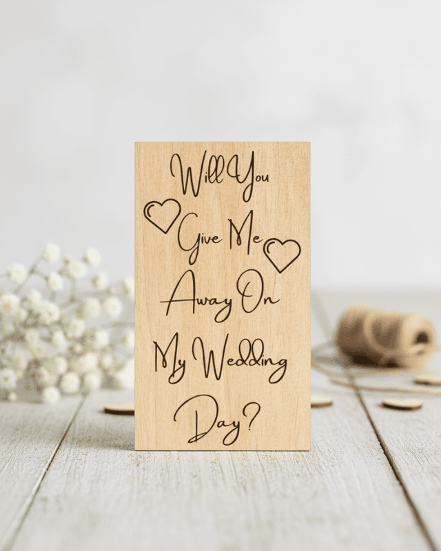 Give Me Away Proposal Card