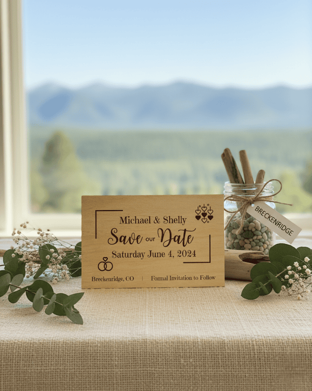 Destination Save Our Date Cards, Set of 16