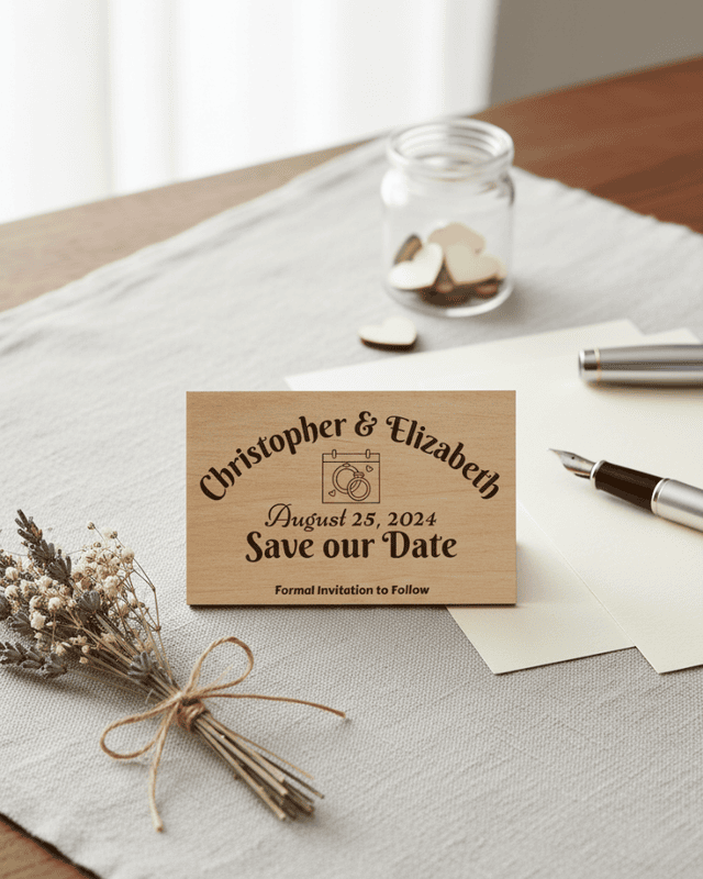 Save Our Date Card, Set of 16