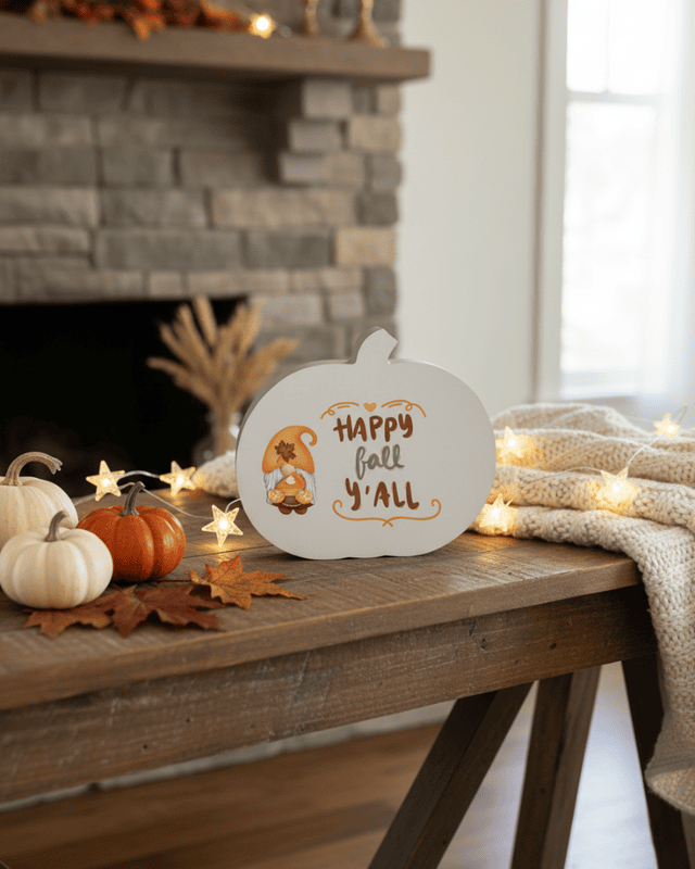 Pumpkin Table Decor