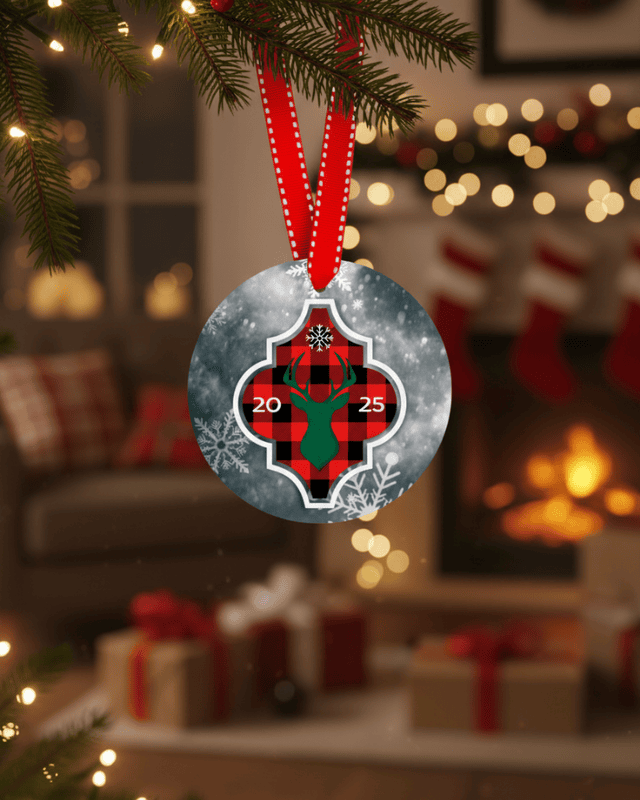 Deer 2025 Ornament