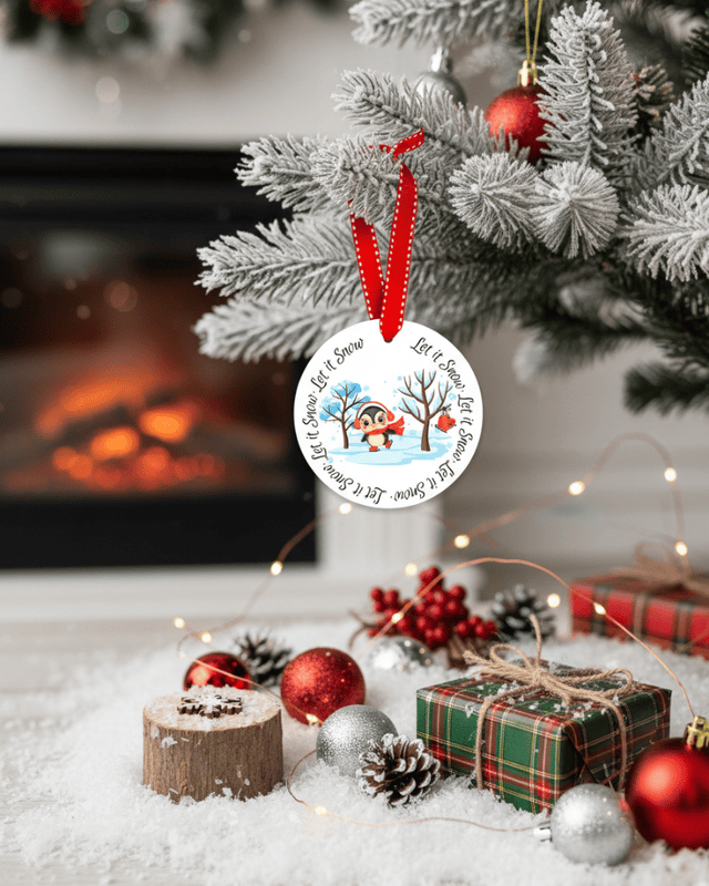 Let it Snow Ornament