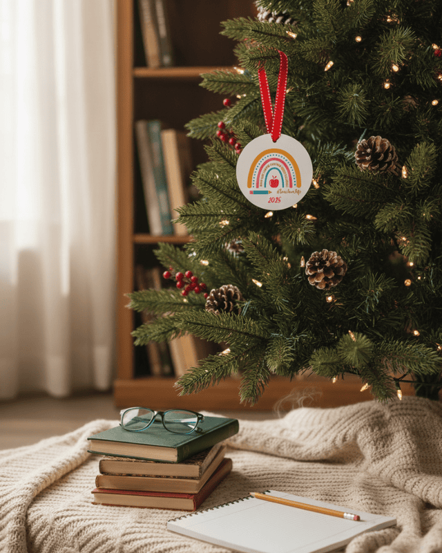 Teacher 2025 Ornament