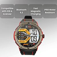 Smart Watch with Fitness Tracking - Full Touch Screen, Heart Rate & Notifications