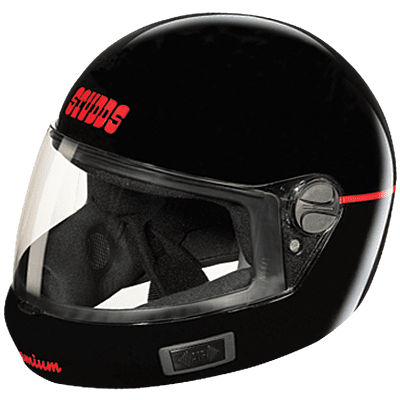 STUDDS PREMIUM VENT BLACK C/V (XL)