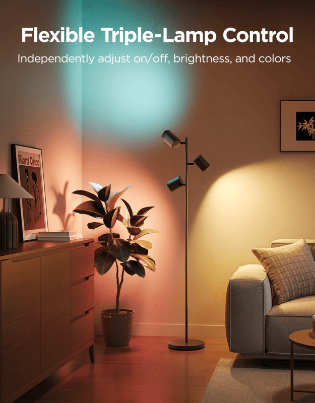 Govee RGBWW Tree Floor Lamp Compatible with Matter