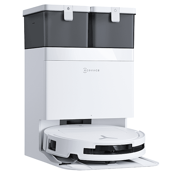 Ecovacs DEEBOT T50S PRO OMNI Vacuum Cleaner - OMNI Station, 25,000Pa Suction, OMNI Station, 205min Runtime