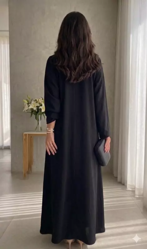 Black Knot Abaya