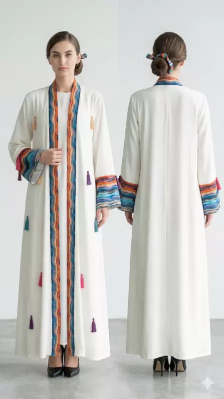 Colorful Abaya
