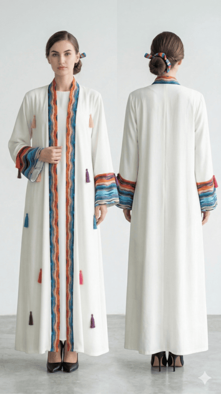 Colorful Abaya