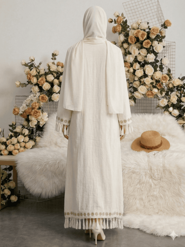 Simple Tussle Abaya