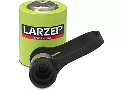 LARZEP Low-Height Hydraulic Cylinders, Single-Acting Spring Return, SSP-Series