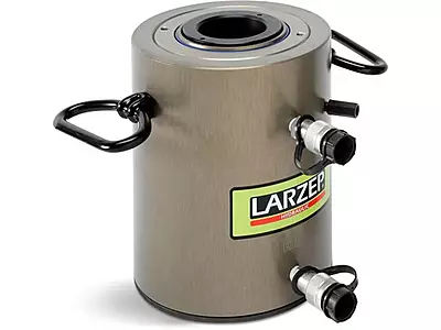 LARZEP Hollow Aluminium Hydraulic Cylinders, Double-Acting, DAH-Series