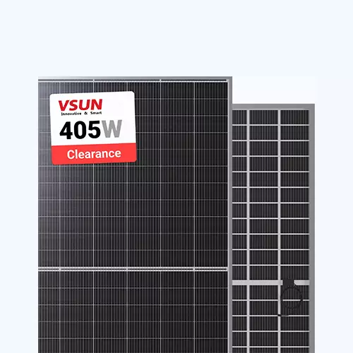 VSUN 405W 108 Mono Cells Bifacial Solar Panel | VSUN 405-132BMH