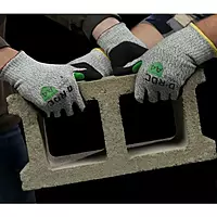 Magid D-ROC® GPD780RT NitriX Palm Coated Work Glove with Reinforced Thumb Saddle - Cut Level A4 (Shrink-Wrapped For Vending Use)