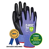 Magid® AeroDex® 18-Gauge Polyurethane Palm Coated Cut Resistant Work Gloves with Touchscreen Compatibility — ANSI Cut Level A4