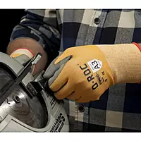 Magid D-ROC® DX DXG22 18-gauge PU Palm Coated Glove - Cut Level A3 (Shrink-Wrapped For Vending Use)