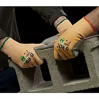 Magid D-ROC® DX DXG42 13-gauge PU Palm Coated Glove - Cut Level A4 (Shrink-Wrapped for Vending Use)
