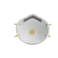 3M 8210V Dust Particulate Respirator, N95 with 3M Cool Flow Valve, 10/Dispenser