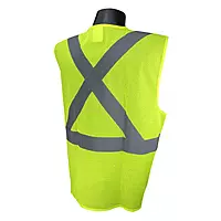 Radians SV4X Economy Mesh X-Back Type R Class 2 Breakaway Safety Vest