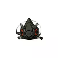 3M™ 6000 Series Half Mask Reusable Respirator, Without Filters