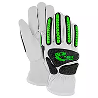 Magid® T-REX® Rebel Series® Goatskin Para-Aramid Lined Driver Style Impact Glove – TRX814