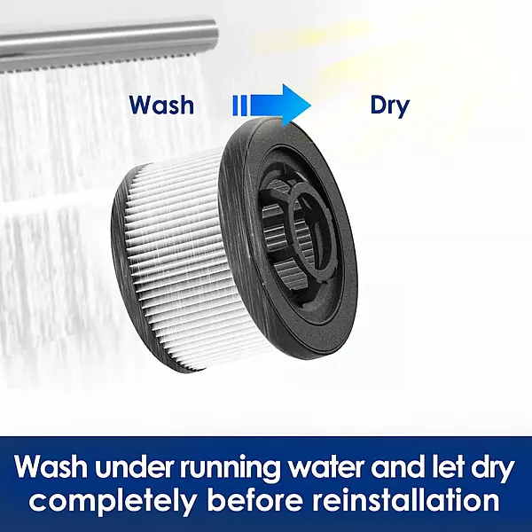 Tineco PURE ONE S50 Pro Replacement HEPA Filter Original Washable High-Efficiency Filter