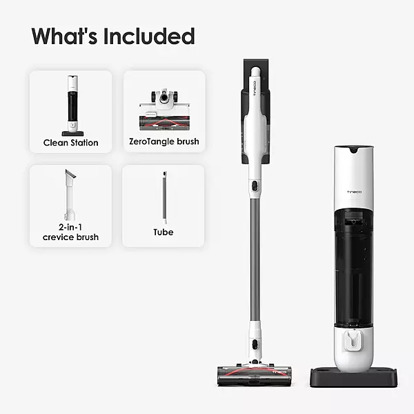 Tineco A30S - Cordless Vacuum & Handvac Stick, 60 Min, 160W