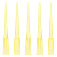 200μl Universal Pipette Tips, PP, Bulk, Non-Sterile, Yellow, DNase & RNase free