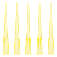 200μl Universal Pipette Tips, PP, Bulk, Non-Sterile, Yellow, DNase & RNase free